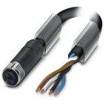 1089972, Sensor Cables / Actuator Cables 4POS Power Cable Cable length 5m