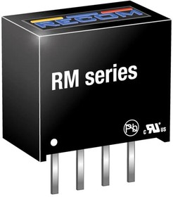 RM-053.3S, Преобразователь DC/DC 5V 3,3В 0,25W SIP4