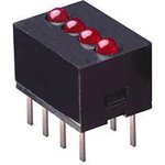 555-5303F, LED Circuit Board Indicators 2mm Quad CBI