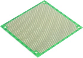 Фото 1/2 RE130-LF, Single Sided Matrix Board FR4 With 44 x 42 1mm Holes, 2 x 2mm Pitch, 95.89 x 90.17 x 1.5mm