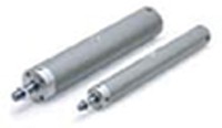 CDG1BN25-200Z, Pneumatic Piston Rod Cylinder - 25mm Bore, 200mm Stroke, CDG1 Series, Double Acting