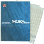 RN73H2AT-KIT1, RN73H Thin Film, SMT 73 Resistor Kit, with 7300 pieces, 100 100k