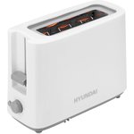 Тостер Hyundai HYT-8006, белый/серый