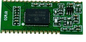 RFM50-433, модем 433МГц FSK/GFSK/OOK UART,SPI,I2C