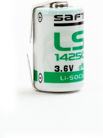 Фото 1/2 LS14250CNR (1/2AA), Элемент питания литиевый 1200 mAh, 14.5х25 (1шт) 3.6В