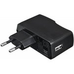 Сетевое зарядное устройство Buro XCJ-024-2.1A, USB-A, 10.5Вт, 2.1A, черный