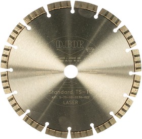 Фото 1/2 D-S-TS-10-0230-022, Алмазный диск Standard TS-10, 230x2,6x22,23 S-TS-10-0230-022