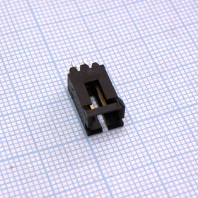 Фото 1/3 5-104362-1, Pin Header, Wire-to-Board, 2.54 мм, 1 ряд(-ов), 2 контакт(-ов), Through Hole Straight