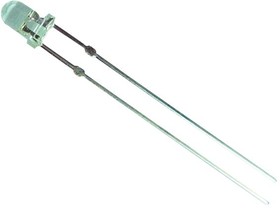 Фото 1/2 MC703-1060, Светодиод, Зеленый, Сквозное Отверстие, T-1 (3mm), 20 мА, 3.2 В, 520 нм