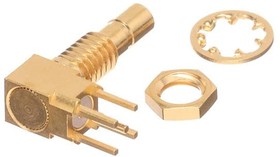 7410-1511-050, RF Connectors / Coaxial Connectors SSMB / RIGHT ANGLE JACK MALE GOLD
