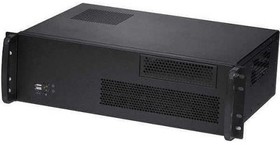 Фото 1/6 Procase RU330-B-0 Корпус 3U rear/front-access server case, черный, без блока питания, глубина 300мм, MB 12"x9.6" [RU330-B-0]