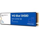 Твердотельный накопитель SSD WD Blue SN580 NVMe, 1000GB, M.2(22x80mm), NVMe ...