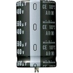 LAR2G181MELZ35, Aluminum Electrolytic Capacitors - Snap In 400volts 180uF Snap-In