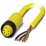 1416821, Sensor Cables / Actuator Cables SAC-5P-5,0-U20/MINFS Signal - 16AWG