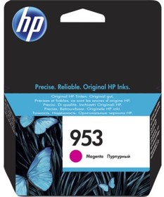 Фото 1/10 Картридж струйный HP 953 F6U13AE пурпурный (700стр.) для HP OJP 8710/8715/8720/ 8730/8210/8725