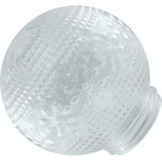 Рассеиватель шар-стекло (прозрачный) 62-010-А 85 "Цветочек" TDM