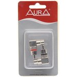 RCA-P620, Переходник RCA-RCA угловой 2шт. AURA