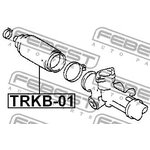 TRKB-01, TRKB-01_пыльник рейки рулевой правый! с г/у\ Toyota Corona 1.6-2.0 92 ...