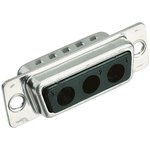 09692100633, 3 Way Cable Mount D-sub Connector Plug, 6.86mm Pitch