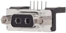 20660093811, Fiber Optic Connectors D-SUB 9 POLE FEM LED 660N
