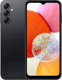 Фото 1/10 Смартфон Samsung Galaxy A14 4/64Gb Black arabic Model: SM-A145F/DSN