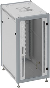 Коммутационный шкаф SYSMATRIX, 27U 600х800х1330 передняя дверь-стекло, задняя-2 створки SL 6827 714