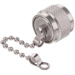 R161862000, RF Connector Accessories N / MALE SHORT-CIRCUIT CAP WITH CHAIN