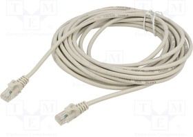KABSI AL-OEM-302, Patch cord; U/UTP; 5e; CCA; grey; 3m; RJ45 plug,both sides; 26AWG