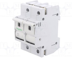 MGN02263, Fuse disconnector; D02; for DIN rail mounting; 63A; Poles: 2
