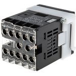 H5CX-BWSD-N, H5CX Series Panel Mount Timer Relay, 12 → 24 V dc, 24V ac ...