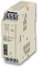 Фото 1/2 S8TS-06024F-E1, S8TS Switched Mode DIN Rail Power Supply, 85 264V ac ac Input, 24V dc dc Output, 2.5A Output, 60W