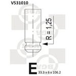 V531010, КЛАПАН 33.3x6x106.2 IN CIT/FIAT/PGT 2.0I 16V 99-