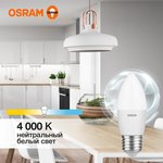Лампа светодиодная LED Value B 12Вт 4000К нейтр. бел. E27 960лм B матов ...