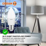 Лампа светодиодная LED Value B 12Вт 3000К тепл. бел. E27 960лм B матов ...