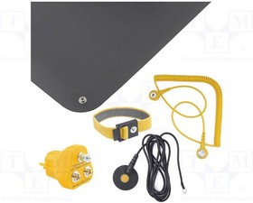 Фото 1/2 9-366-A, Настольный антистатический комплект; ESD; L: 610мм; W: 450мм