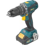 79903, Drill-Screwdriver acc. 20 V; 0-400/1600 rpm; 55 Nm; 2 (Li-Ion) 2.0 Ah ...