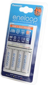 Panasonic eneloop K-KJ55MCC40E Smart&Quick Charger + 4AA1900mAh BL1, Зарядное устройство