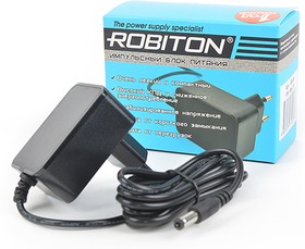 ROBITON IR9-9W 5,5x2,5/12 (+), Адаптер/блок питания