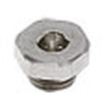 0222 13 00, G 1/4 Male Brass Plug Fitting for 6mm