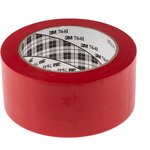764, Scotch 764 Red Vinyl 33m Lane Marking Tape, 0.13mm Thickness