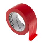 Scotch 764 Red Vinyl 33m Lane Marking Tape, 0.13mm Thickness