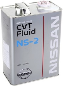 Фото 1/5 Масло трансмиссионное NISSAN NS-2 CVT Fluid 4 л KLE52-00004