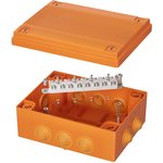 Коробка пластиковая FS с кабельными вводами и клеммниками IP55 150х110х70мм 12р ...