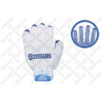 69-99902-SX, 69-99902-SX_перчатки! х/б с покрытием ПВХ (10 класс вязки, белые)\