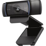 Камера Web Logitech HD Pro C920 черный 3Mpix (1920x1080) USB2.0 с микрофоном ...