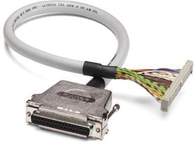 2302599, Ribbon Cables / IDC Cables FLK 50/EZ-DR/D37SUB/ 50/Y81P-O