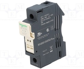 A9GSB392, Fuse base; for DIN rail mounting; Poles: 3