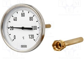 12282741, Измеритель: температуры; биметаллический; 0-60°C; Дл.зонда: 40мм