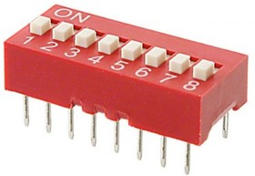 DIP переключатель DS-08 (SWD1-8)