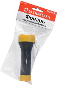 ULTRAFLASH 5002-ТН 4LED (черно-желтый) BL1, Фонарь